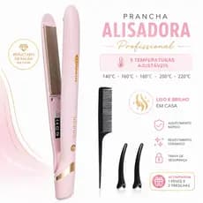 MAIMEITE Professional Flat Iron 220 Degrees 2 In 1 Hair Straightener Bivolt 110v/220v Nano Titanium