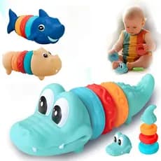 Brinquedo Educativo para Bebê Empilhar Montagem e Desmontagem | Desenvolvimento Infantil