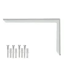 Suporte Reforçado Cantoneira Mão Francesa 40 cm Pesado Prateleira Pia Bancada