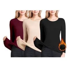 Blusa Térmica Feminina Segunda Pele Para Inverno De Frio Intenso