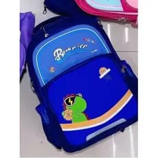 Mochina escolar grande estilo coreano de desenho animado infantil com estojo
