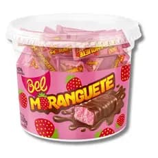 Bel Moranguete 450g | Pote com 50 Unidades | Doces para Festa Lembrancinha Atacado
