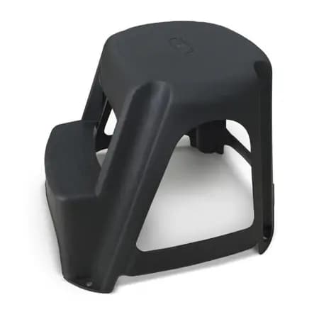 Banqueta 2 Degrau (step Preta) TOY