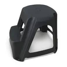 Banqueta 2 Degrau (step Preta) TOY