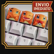 Keycap Tecla Artesanal Pokemon Anime - Charmander Pokemon