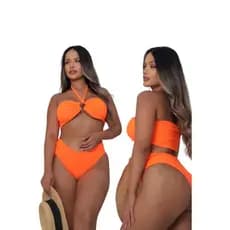 BIKINI FEMININO TOMARA QUE CAIA calcinha hot paint com bojo forrado teçido anarruga praia e piscina