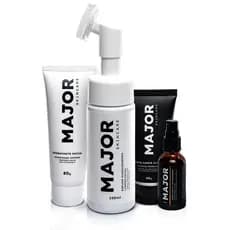 Kit Revitalizante Massageia + Hidrata + Esfoliação + Sérum Antiolheiras - Major