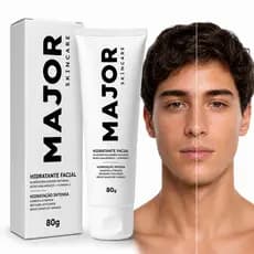 Hidratante Facial Com Proteção Solar E Vitamina C Major 80g