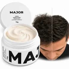 Pomada Modeladora Cabelo Masculino Profissional Efeito Seco - Major