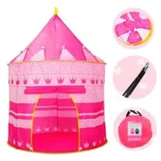 Barraca tenda Toca Cabaninha Castelo Infantil menina Rosa