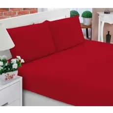 Jogo de Lençol 3 Peças Casal Poliester 170 Fios Premium Queen King Decoração Elasticado Cama