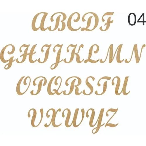 Kit Aplique De Parede Alfabeto Personaliazado Festa Dourado Elegante