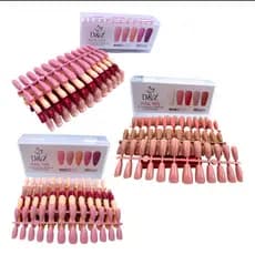Soft Gel Colorida D&z Alongamento Unhas Postiça Realista 480pcs