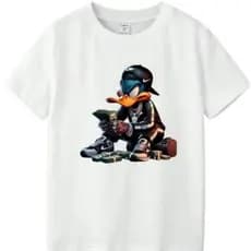 Camisa Camiseta oversizerd Infantil juvenil menino e menina Looney Tunes100% Algodão do 2 ao 16