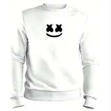 Moletom Gola Redonda Unissex Blusa De Frio Casaco Feminino Masculino Flanelado P/M/G/GG.MACHIMELON