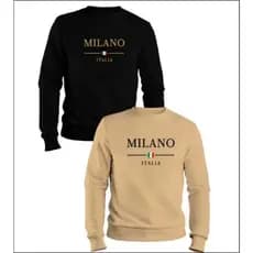 Blusa Frio masculina Moletom Masculino Estilosa Gola Redonda Masculino estampado