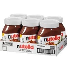 KIT 6 NUTELLA Creme De Avelã Com Cacau 650g Nutella