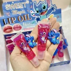 GLOSS LIP OIL MAGIC COM CHAVEIRO STITCH
