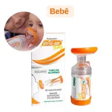 Espaçador Baby Inalair De 0 A 2 Anos