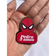 Apliques/Tags Personalizadas 3D Luxo Homem Aranha