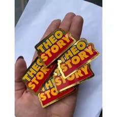 Apliques/Tags Personalizados 3D Luxo Toy Story