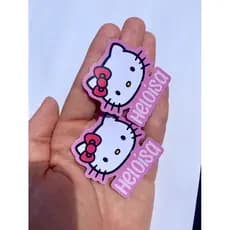 Apliques/Tags personalizadas da Hello Kitty