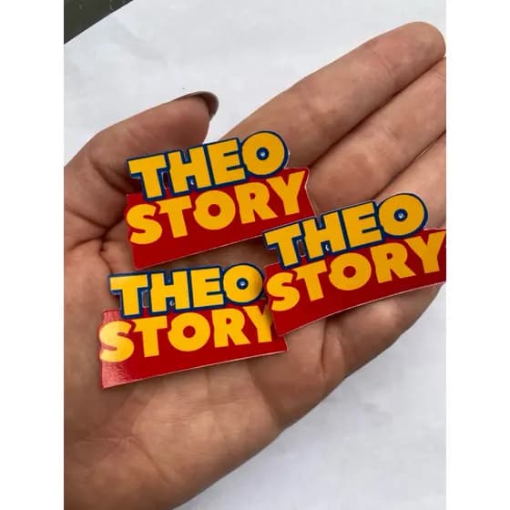 Apliques/Tags Personalizados Toy Story
