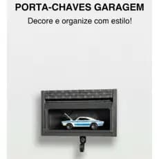 Porta Chaves Garagem carrinho miniatura | Suporte de Parede Vaga Carro Decorativo