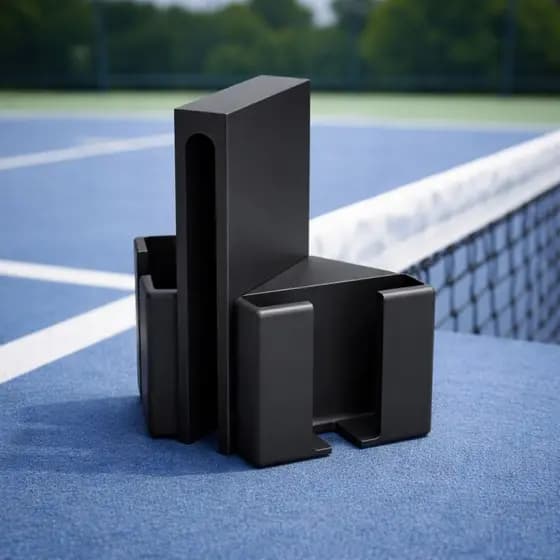 Suporte Duplo Para Celular na Rede Tênis Vôlei Beach Tennis Filmagem