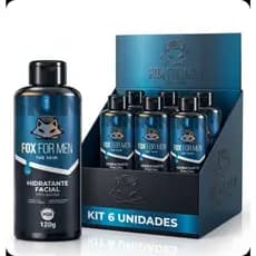 Kit no atacado Hidratante Pós Barba Masculino Fox For Men 120g | Pele Sem Ardência e Ressecamento