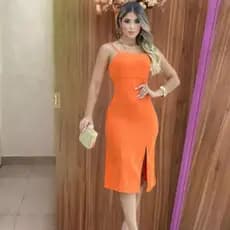Vestido Midi Feminino Casual Chic Moda 2026 – Look Versátil para Todas Ocasiões P ao GG