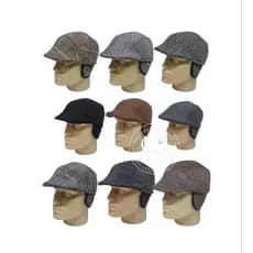 Boina Masculino Com Proteção de Orelha Estilo Italiano