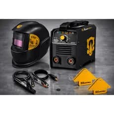 Máquina De Solda Inversora Mma If-150 + Máscara + Esquadro - The Black Tools