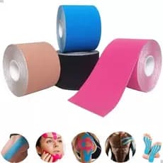 Kinesio Taping - Bandagem para Reabilitação, Fácil Aplicação e Durabilidade