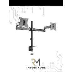 Suporte Para 2 Monitores Braços Articulados Mesa