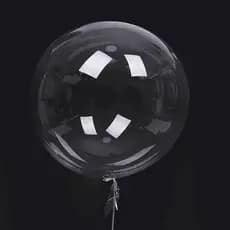 Balão Bubble - 5 Polegadas - 10cm Transparente