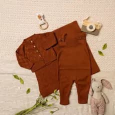Conjunto Casaquinho Bebê Menina Menino Recem Nascido Tricot Tricô RN