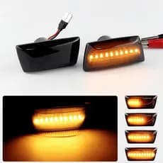 2PCS Para Chevrolet Cruze Orlando Vectra Zafira Luz de Sinalização Lateral LED Dinâmica Sequencial CI7I