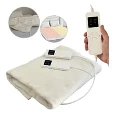 Lençol Térmico Casal Queen Com Indicador De Nível De Temperatura E Timer 203x152cm 127V Importway