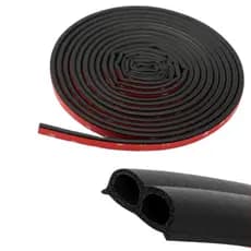 BORRACHA VEDAÇAO UNIVERSAL PORTA AUTOMOTIVO CARRO MOTO 5 M