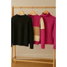 Blusa de Lã Premium Feminina – 3 Cores | Veste P/M
