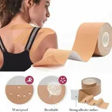 Fita Adesiva para Seios Boob Tape - Sustentação Invisível e Ajustável