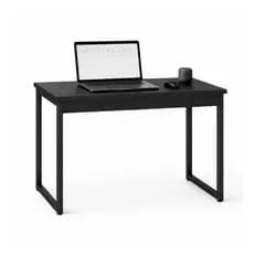 Mesa Escritório Home Office Branca Escrivaninha Industrial Para Computador Notebook Leitura e Quarto