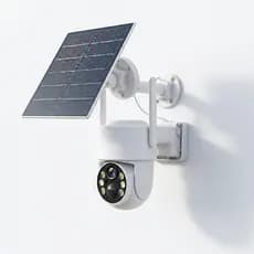 Câmera Solar Full HD com Microfone e Comunicação Bidirecional ATLAS