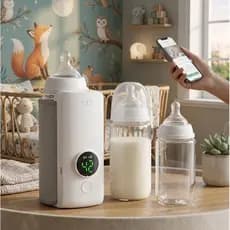 Aquecedor de Mamadeiras Sem Fio para Leite Materno e Fórmula ATLAS