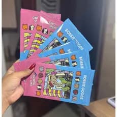 Cards para Colorir kits 3,5 ou 8 cards– Ursinho Fofo ou Capivara | Papelaria Kawaii Fofa