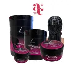 PASTA MODELADORA LOUCAS POR TRANÇA 80G - 150G - 500G - 1KG FINALIZAÇÕES E PENTEADOS BRAINDS
