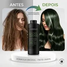 PROGRESSIVA GLOSS QUIABO HIDRALIZE 1LITRO - ALINHAMENTO E HIDRATAÇÃO - LISO COMPLETO