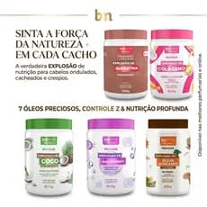 CREME DE PENTEAR LINHA EXPLOSÃO 800g – BELEZA NATURAL - ESCOLHA O SEU POTE