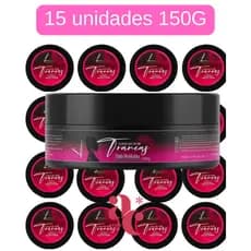PASTA MODELADORA LOUCAS POR TRANÇAS 15 UNIDADES 150G